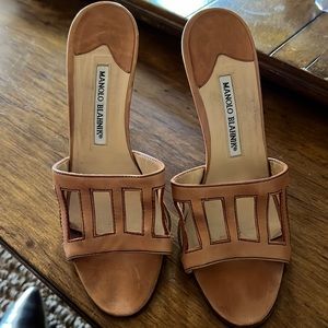 Manolo Blahnik heels 38